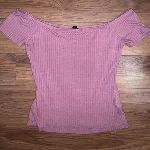 Pink off the shoulder top! 💖